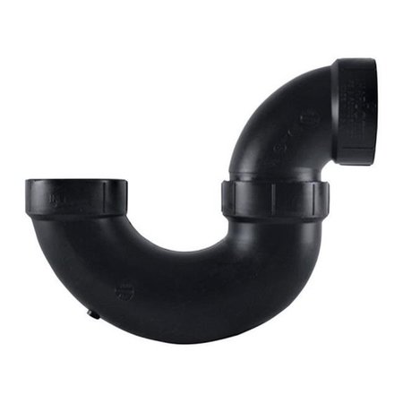 CHARLOTTE PIPE AND FOUNDRY Charlotte Pipe & Foundry ABS00706X0600HA P Trap Fitting  1.5 in. 41802